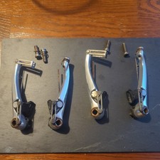 Shimano XT BR-M739 V-Brakes Caliper Set Front And Rear Retro Bike With Bolts 