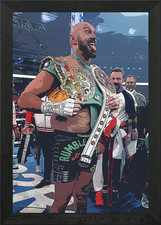 Tyson Fury Boxing Framed Wall
