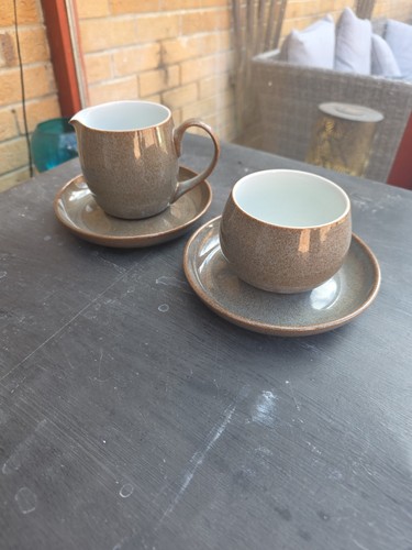Denby greystone milk jug and - denby,