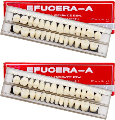 56pcs fake teeth dental - 56pcs,