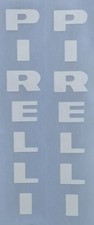PIRELLI 2x Decals Oracal 651