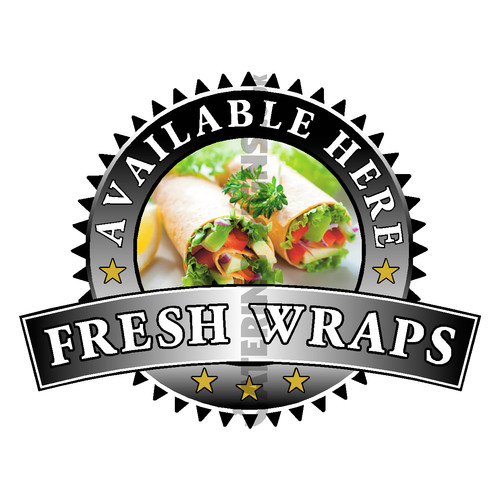 Fresh wraps sold here sticker - fresh,