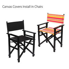 Directors Chair Replacement Canvas Covers Garden Outdoor Furniture Seat Pad