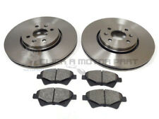 RENAULT GRAND SCENIC 2004-2008 MOST MODELS FRONT 2 BRAKE DISCS & PADS SET 300MM