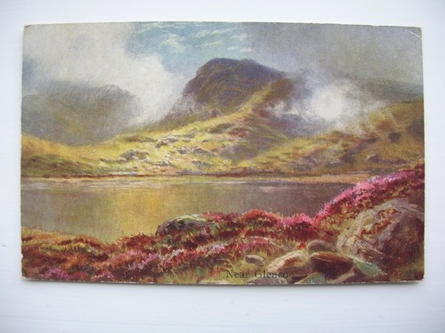 Glencoe postcard near - postcard.,