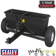 Sealey Drop Spreader 80kg Tow Behind Steel Frame Garden