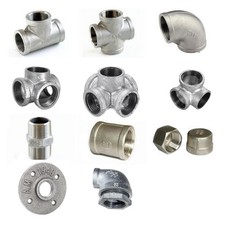 Galvanised malleable iron - malleable, pipe