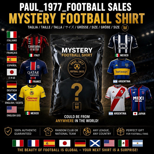 Mystery football shirt - mystery, from