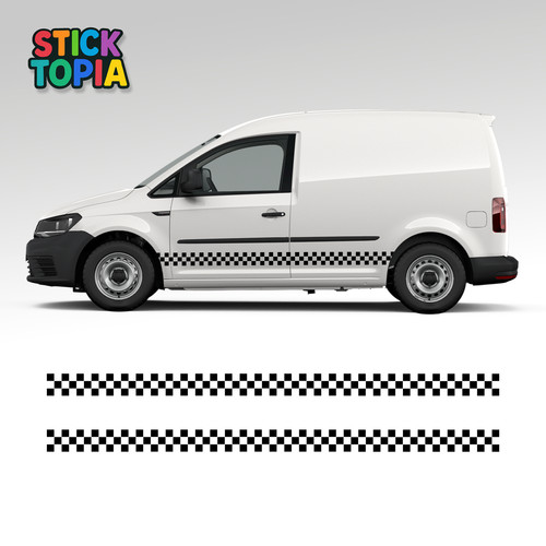 Caddy side stripe stickers - vw,