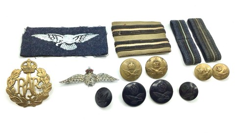 Ww2 raf royal airforce badges - ww2,