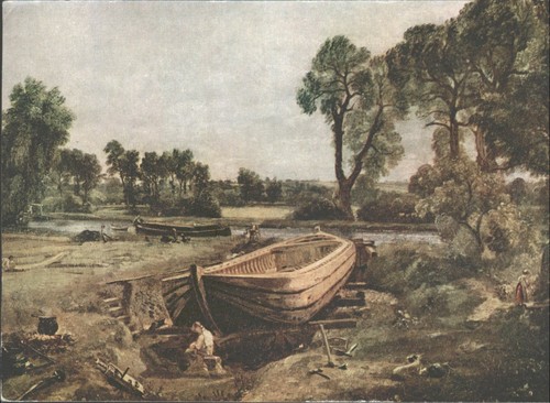 John constable boat - john, building"