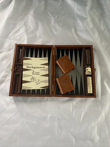 Vintage backgammon game - backgammon, travel