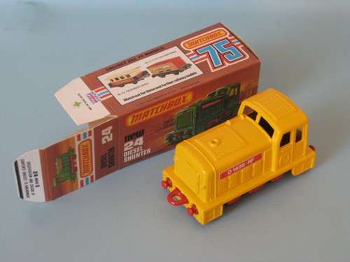 Matchbox shunter yellow - matchbox, 24