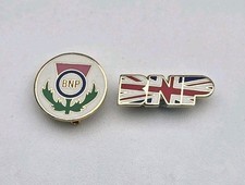 BNP SET OF 2 PIN BADGES