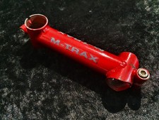 Vintage Raleigh M-Trax Titanium STEEL stem retro MTB 90s bike bicycle ahead 25.4