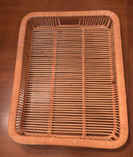 Vintage Rattan Tray by Artek