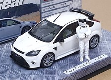Minichamps 1/43 Scale 519 438810 - Top Gear Ford Focus RS + Stig Figure - White