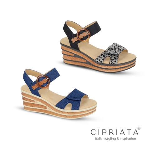 Ladies wedge halter - halter, sandals