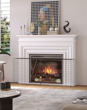 HOMCOM Extendable Fire Guard