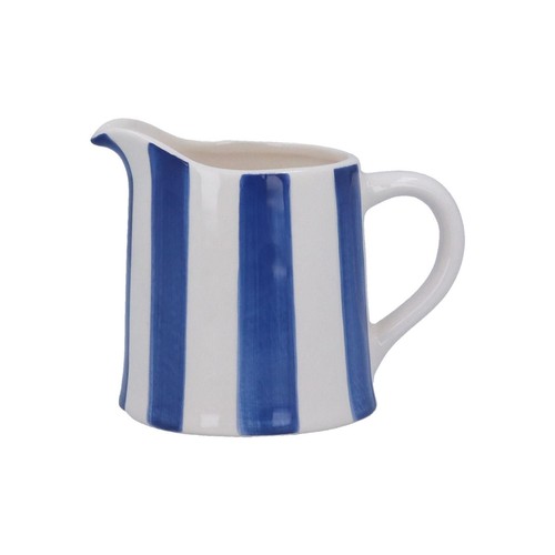 Blue white striped jug navy - &, jug,