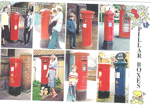 Post box related - post, by