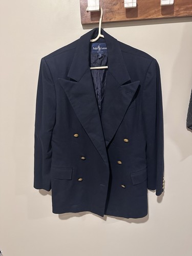 Ralph lauren vintage navy wool - ralph,