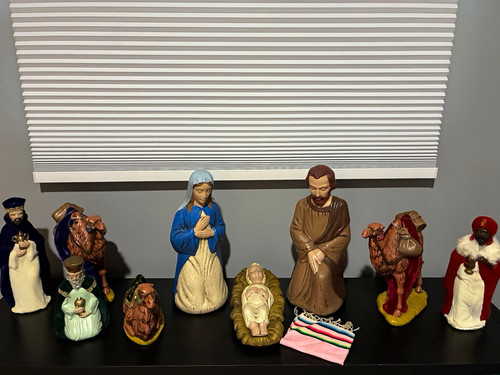 Piece christmas nativity set - christmas,