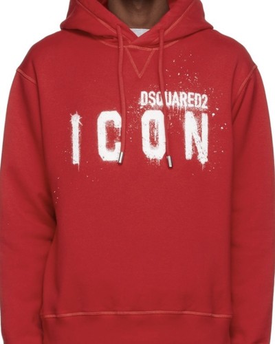 Dsquared2 icon spray hoodie - icon,