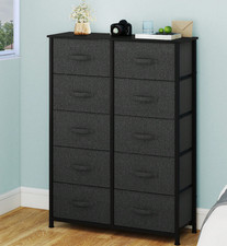 10 Drawer Fabric Chest of
