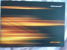 McLaren MP4 12C brochure c2012