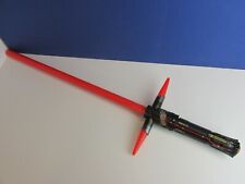star wars KYLO REN ULTIMATE FX red lightsaber DISNEY light up sounds COSPLAY