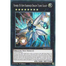 RA02-EN036 Number 38: Hope Harbinger Dragon Titanic Galaxy : Super Rare