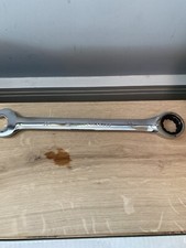 Halfords Advanced 22mm Chrome Ratchet Spanner With Lifetime Warranty