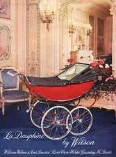 1958 Wilson Prams Original Full Page Vintage Magazine Ad