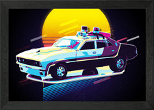 falcon xb v8 interceptor Framed Wall Art Poster Canvas Print Picture