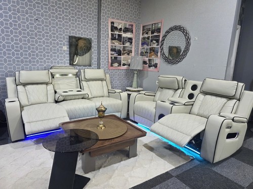 Osman cream leather sofa - osman,
