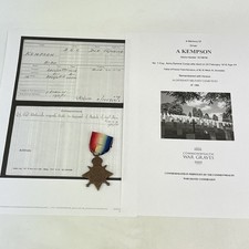 WW1 Medal 1914/15 Star Driver