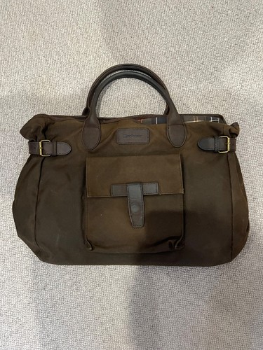 Barbour wax tote bag - tote, handbag