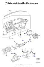 Land Rover Genuine Bracket Front Bumper Mounting For Range Rover Classic ANR4115