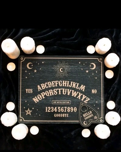 Black talking board with - board,