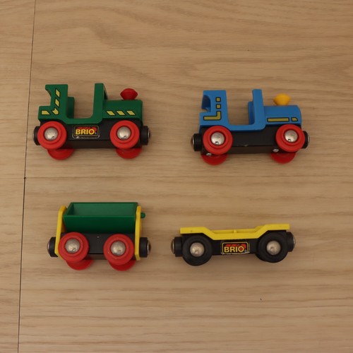 Wooden train track - train, engine