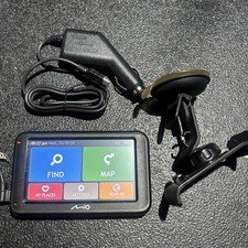 Mio Moov M404 GPS Sat nav UK & Ireland maps complete working 