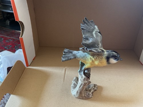 Lang porcelain bird figurine - porcelain,