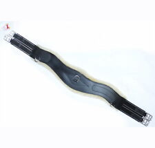 FSS Girth Leather Humane Anatomical Curve Wave Elastic Comfort SHEEPSKIN LINER