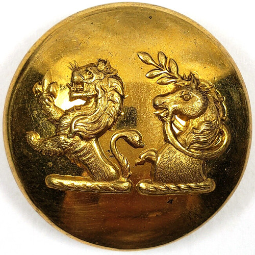 Gilt antique livery - gilt, button~