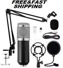 BM800 Professional Condenser Microphone Podcast Live Broadcast Equipment W9I7