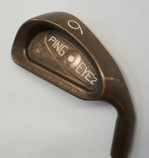 Ping Eye2+ White Dot Beryllium Copper Becu 6 Iron Stiff Steel Shaft 