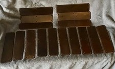 16 x Vintage Brown Bakelite