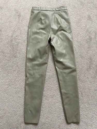 Primark faux leather trousers - leather,