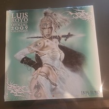 Luis Royo Official 2009 Wall Calendar NEW Sealed Fantasy Art Pinup Goth Dark